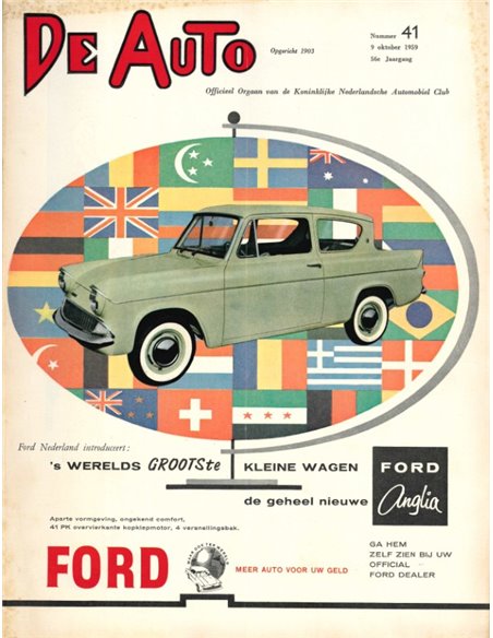 1959 DE AUTO MAGAZIN 41 NIEDERLÄNDISCH