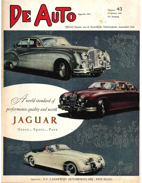 1959 DE AUTO MAGAZIN 43 NIEDERLÄNDISCH