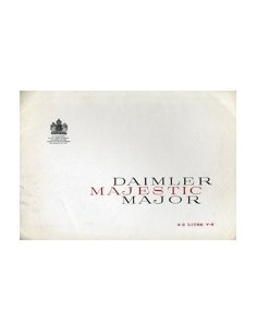1960 DAIMLER MAJESTIC MAJOR BROCHURE ENGELS