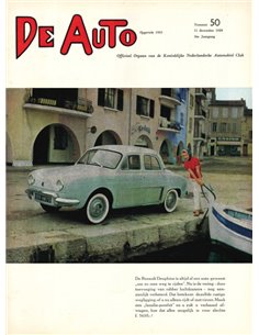 1959 DE AUTO MAGAZIN 50 NIEDERLÄNDISCH