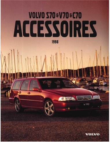 1998 VOLVO S70 V70 C70 BROCHURE NEDERLANDS