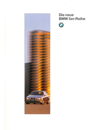 1995 BMW 5 SERIE BROCHURE DUITS