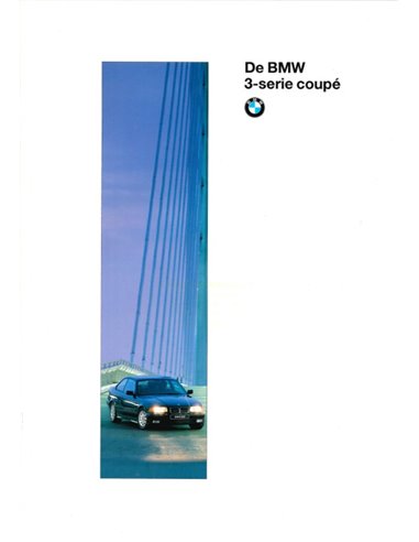 1995 BMW 3 SERIES COUPE BROCHURE DUTCH