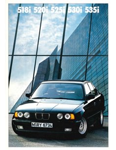 1989 BMW 5 SERIE BROCHURE NEDERLANDS