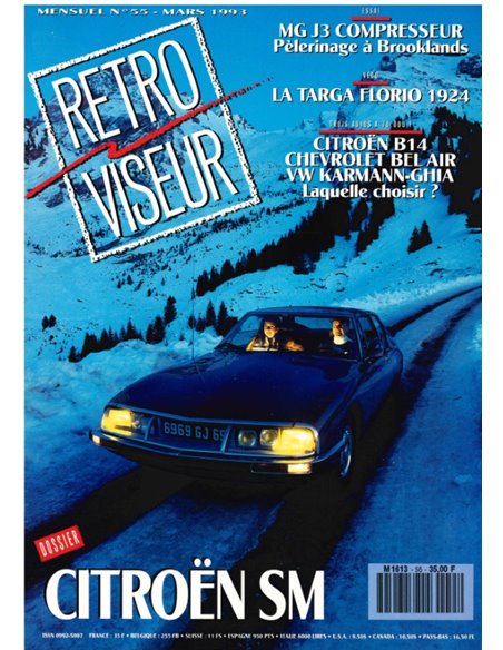 1993 RETROVISEUR MAGAZINE 55 FRANS