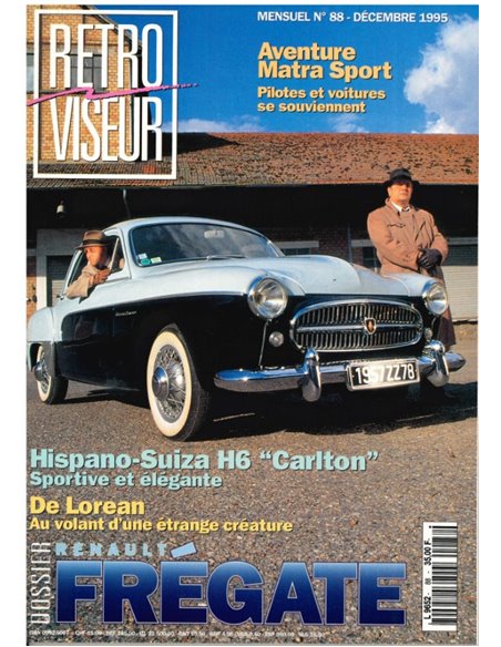 1995 RETROVISEUR MAGAZINE 88 FRANS
