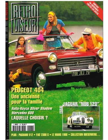 1998 RETROVISEUR MAGAZIN 118 FRANZÖSISCH