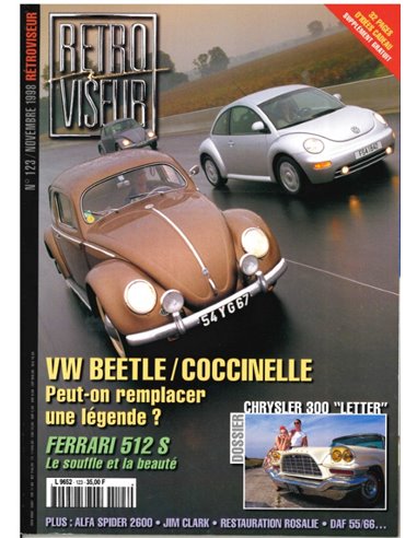 1998 RETROVISEUR MAGAZIN 123 FRANZÖSISCH