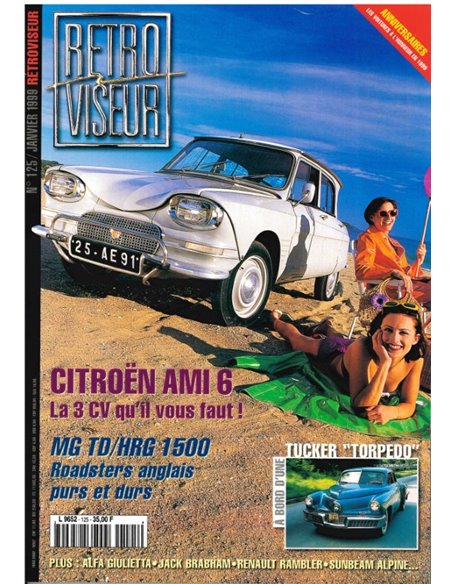 1999 RETROVISEUR MAGAZINE 125 FRANS