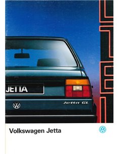 1987 VOLKSWAGEN JETTA PROSPEKT NIEDERLÄNDISCH