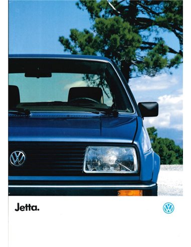 1986 VOLKSWAGEN JETTA PROSPEKT FRANZÖSISCH