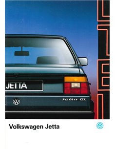 1988 VOLKSWAGEN JETTA PROSPEKT NIEDERLÄNDISCH