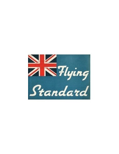 1937 FLYING STANDARD PROGRAMMA BROCHURE ENGELS