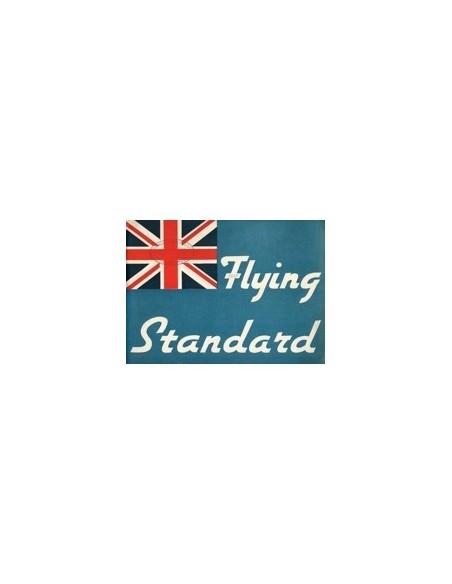 1937 FLYING STANDARD PROGRAMMA BROCHURE ENGELS