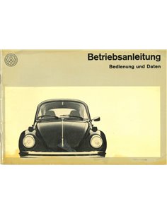 1972 VOLKSWAGEN KÄFER 1303 S BETRIEBSANLEITUNG NIEDERLÄNDISCH