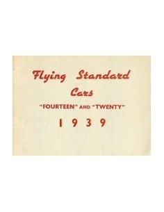 1939 FLYING STANDARD PROGRAMMA BROCHURE ENGELS