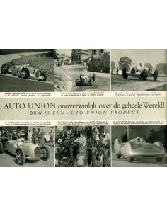 1938 DKW PROGRAMMA BROCHURE NEDERLANDS 2