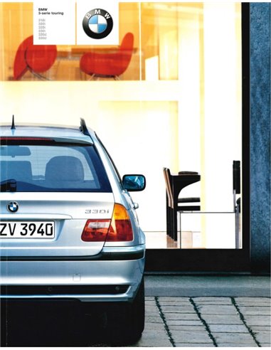 2001 BMW 3 SERIE TOURING BROCHURE NEDERLANDS