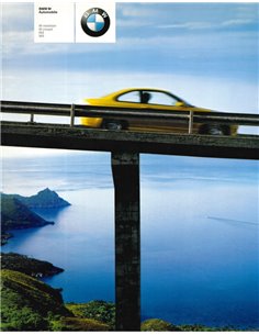 2000 BMW PROGRAMMA BROCHURE DUITS