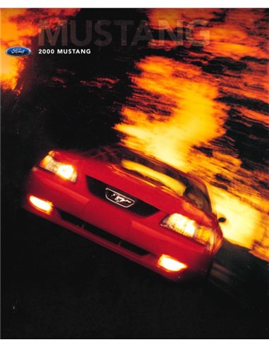 2000 FORD MUSTANG BROCHURE ENGELS USA