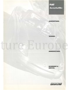 2000 FIAT BARCHETTA BROCHURE DUITS 2