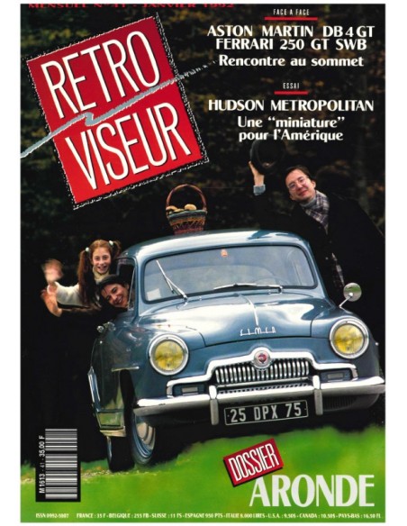 1992 RETROVISEUR MAGAZINE 41 FRENCH