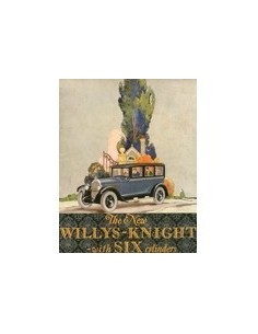 1926 WILLYS-KNIGHT SIX BROCHURE ENGELS