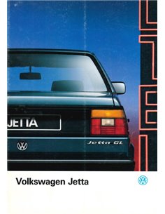 1989 VOLKSWAGEN JETTA BROCHURE NEDERLANDS