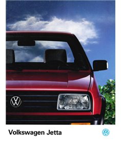 1990 VOLKSWAGEN JETTA BROCHURE NEDERLANDS