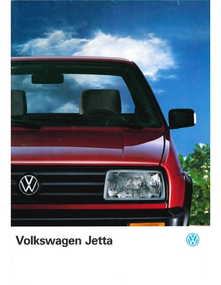 1991 VOLKSWAGEN JETTA BROCHURE DUTCH