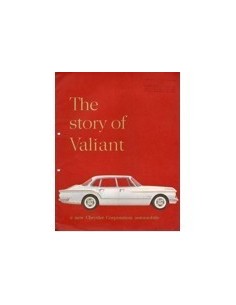 1960 VALIANT BROCHURE ENGELS