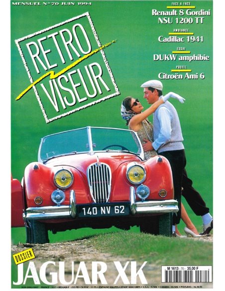 1994 RETROVISEUR MAGAZINE 70 FRENCH
