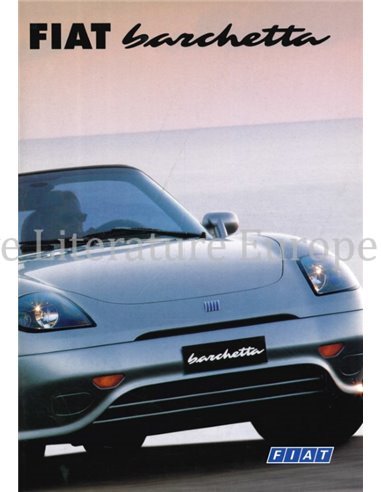 2000 FIAT BARCHETTA PROSPEKT DEUTSCH