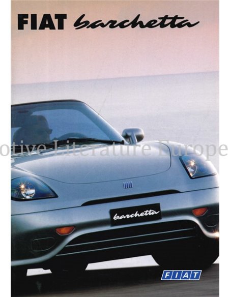 2000 FIAT BARCHETTA BROCHURE GERMAN