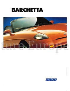 1996 FIAT BARCHETTA BROCHURE ENGLISH
