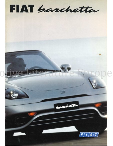 1997 FIAT BARCHETTA PROSPEKT DEUTSCH
