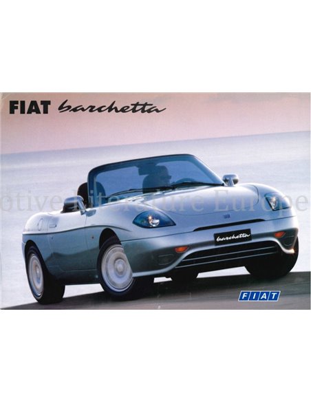 1996 FIAT BARCHETTA LEAFLET 