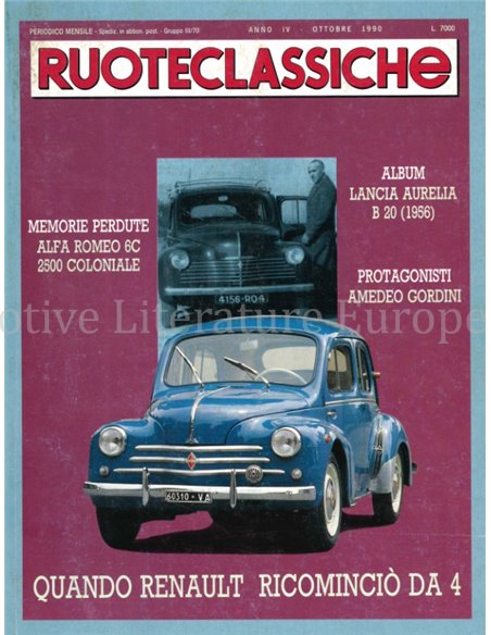 1990 RUOTECLASSICHE MAGAZINE 33 ITALIAANS