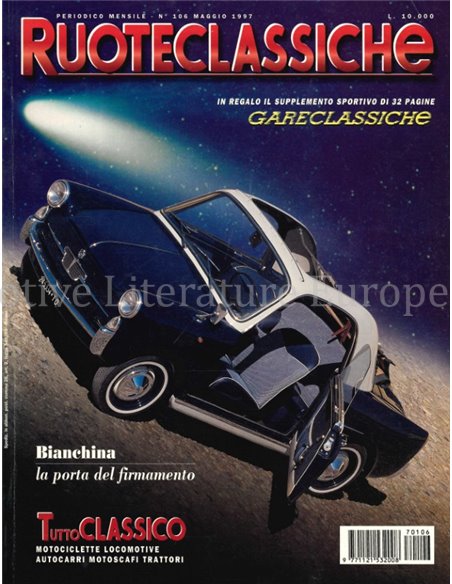 1997 RUOTECLASSICHE MAGAZINE 106 ITALIAANS