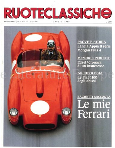 1989 RUOTECLASSICHE MAGAZINE 18 ITALIAN