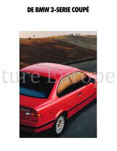 1992 BMW 3ER COUPE PROSPEKT NIEDERLÄNDISCH