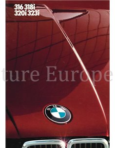 1985 BMW 3ER PROSPEKT NIEDERLÄNDISCH