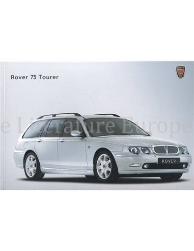 2001 ROVER 75 TOURER PROSPEKT NIEDERLÄNDISCH
