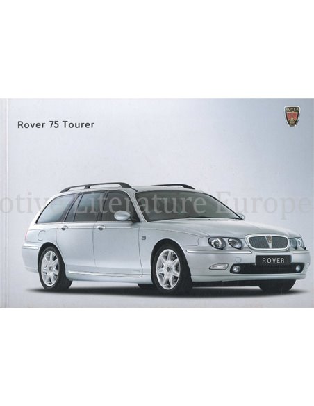 2001 ROVER 75 TOURER PROSPEKT NIEDERLÄNDISCH