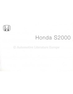 2002 HONDA S2000...