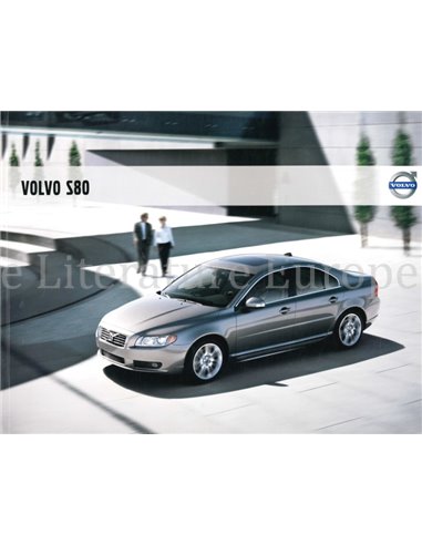 2008 VOLVO S80 PROSPEKT NIEDERLÄNDISCH