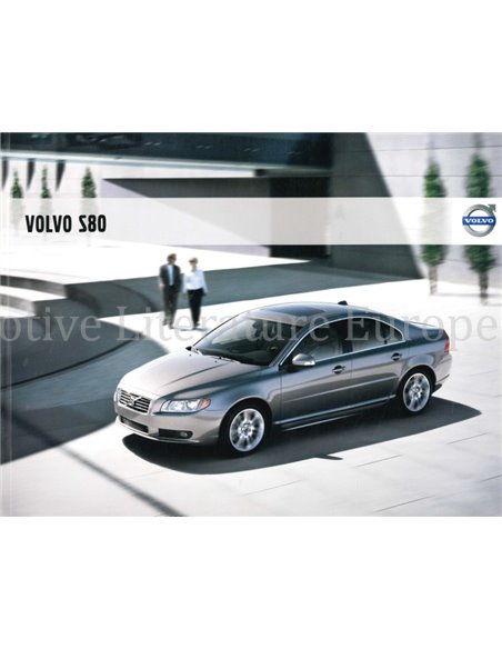 2008 VOLVO S80 BROCHURE DUTCH
