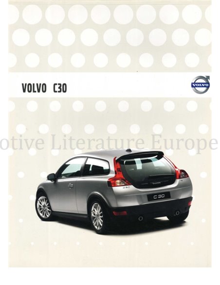 2007 VOLVO C30 PROSPEKT NIEDERLÄNDISCH