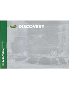 1999 LAND ROVER DISCOVERY BROCHURE DUTCH