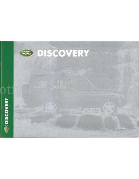 1999 LAND ROVER DISCOVERY BROCHURE DUTCH
